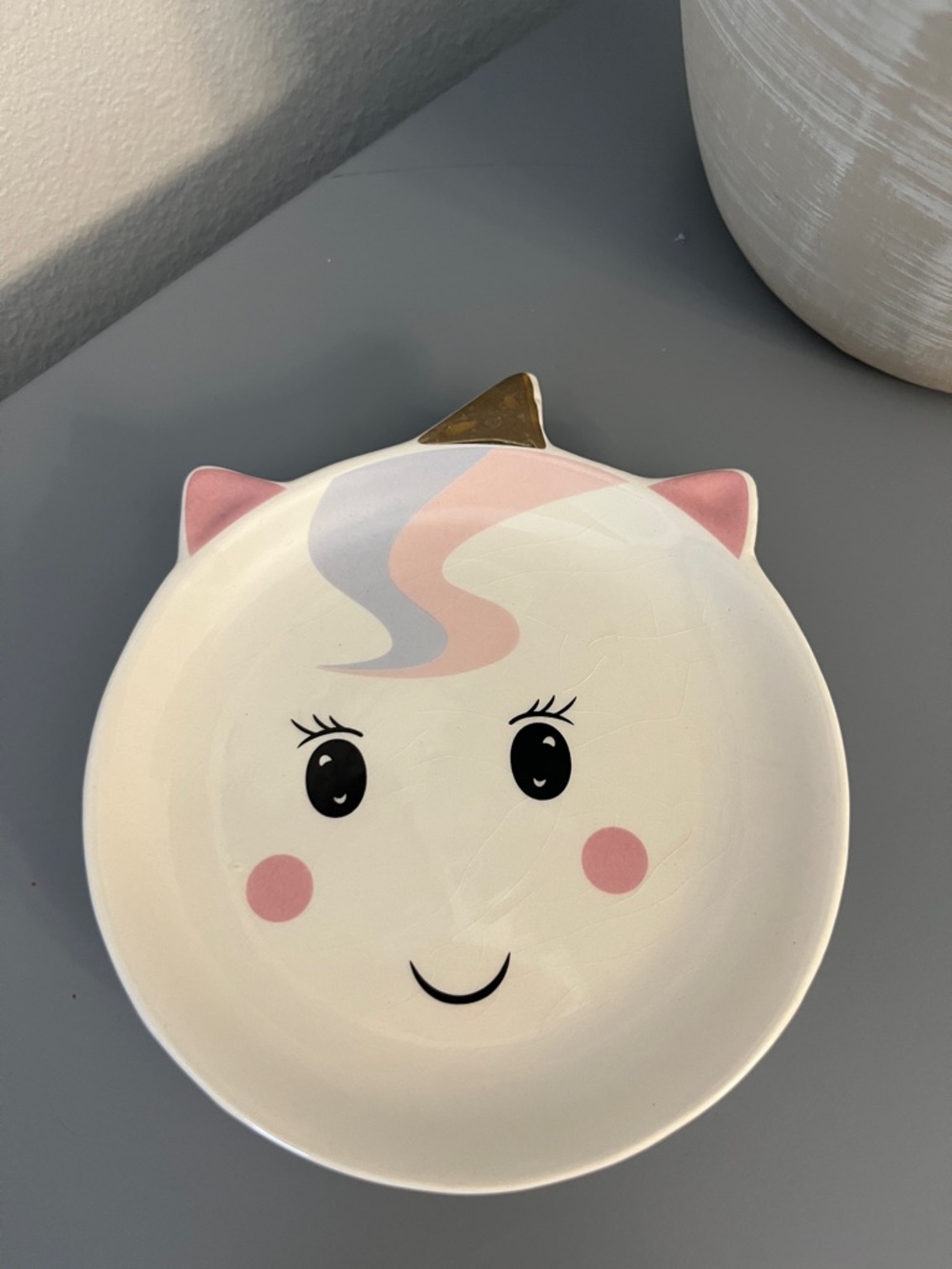 Unicorn Ceramic Trinket Dish - Picture 3 of 4